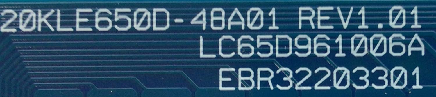 LED DRIVER PARA TV LG NANOCELL / NUMERO DE PARTE EBR32203301 / LC65D961006A / 20KLE650D-48A01 / 21Y65NANO90 / YTYY2348AB2687 / PANEL NC650DQB-ABKH1 / DISPLAY HV650QUB-E9D / MODELOS 65NANO90UPA / 65NANO90UPA.BUSYLKR / 65NANO90UPA.BUSFLKR / 65NAN090UPA  - Imagen 3